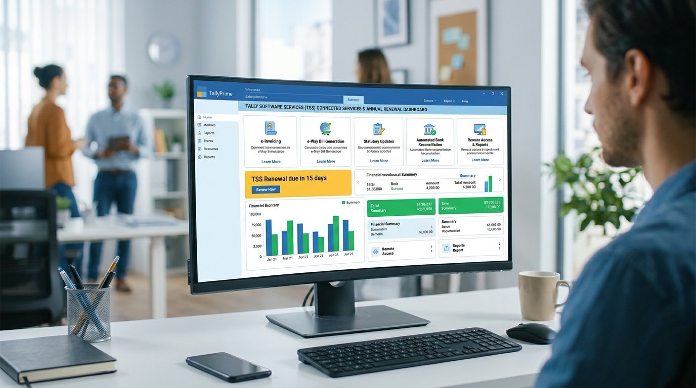 Tally Software Services Connected Services & Renewal